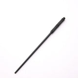 Professor Themed Magic Wand, Sturdy Metal Support Frame, Holiday Party Supply, Style 8, Red Gold Stamping Ribbon Gift Box
