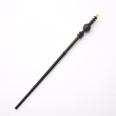 Stately Resin Magic Wand With Reinforced Metal Core, Academic Themed Cosplay Ornament, Style 14