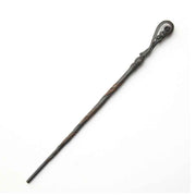 Graceful Slender Resin Magic Wand With Solid Metal Core, Holiday Themed Roleplay Prop, Style 16, Black Gold Stamping Ribbon Gift Box In Australia - Darrahopens