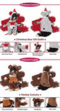 Pet Festival Dress-up Decor, Worn Ornament Suitable for Halloween & Christmas Holiday Gathering, Size M