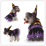 L Size Black Orchid Pet Costume, Fancy Dress for Halloween & Christmas, Lightweight for 5-6.5 kg Dogs and Cats