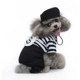 S Size Kaleido Stripe Pet Costume, Fancy Dress for Halloween & Christmas, Lightweight for 2-3 kg Dogs and Cats In Australia - Darrahopens