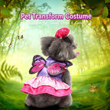 M Size Lava Flow Pet Costume, Fancy Dress for Halloween & Christmas, Lightweight for 3.5-4.5 kg Dogs and Cats In Australia - Darrahopens