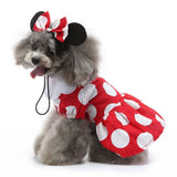 M Size Ultra Polka Pet Costume, Fancy Dress for Halloween & Christmas, Lightweight for 3.5-4.5 kg Dogs and Cats