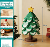 Green Christmas Tree 4-Tier Star Pattern Heat Resistant Trivet, Household Pot Pad, Holiday Gift for Christmas & Halloween In Australia - Darrahopens