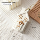 Festive Hanging Decor for Christmas and Halloween, Chimney House Shaped Ornament, Party Scene Layout Accessory In Australia - Darrahopens
