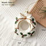 Wreath Shape Hanging Pendant, Versatile Decor for Christmas & Halloween, Indoor Scene Arrangement Supplies