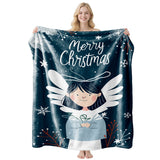 Daily‑use Flannel Air‑Condition Throw Blanket, Christmas & Halloween Home Ornament, Lovely Gift For Lounge Relax, Style FLR‑104, Size M, 100x150cm In Australia - Darrahopens