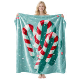 Soft‑Touch Indoor Flannel Blanket, Christmas & Halloween Air‑Condition Throw, Nice Gifting Selection For Daily Household Use, Style FLR‑187, Size M, 100x150cm In Australia - Darrahopens