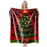 Christmas & Halloween Flannel Throw Blanket, Comfortable Rest Throw, Thoughtful Holiday Gift For Relatives And Friends, Style FLR‑192, Size S, 100x130cm In Australia - Darrahopens
