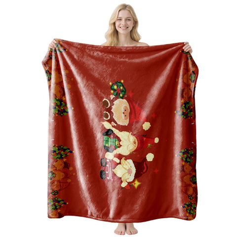 Soft‑Touch Indoor Flannel Blanket, Christmas & Halloween Air‑Condition Throw, Nice Gifting Selection For Everyday Home Usage, Style FLR‑198, Size M, 100x150cm In Australia - Darrahopens