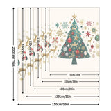 Multi‑usage Warm Flannel Air‑Condition Throw, Household Leisure Blanket, Practical Present For Christmas & Halloween Themed Holiday Party, Style FLR‑214, Size XL, 150x200cm