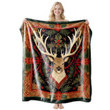 Everyday‑ready Flannel Air‑condition Throw Blanket, Christmas & Halloween Home Furnishing Accessory, Lovely Gift For Slow‑paced Lounge Relaxing Moments, Style FLR‑218, Size M, 100x150cm In Australia - Darrahopens