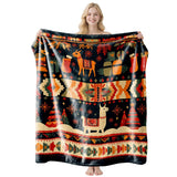 Multi‑usage Warm Flannel Throw, Household Rest Blanket, Practical Present For Christmas & Halloween Holiday‑themed Party Occasions, Style FLR‑229, Size XL, 150x200cm In Australia - Darrahopens
