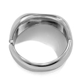 Minimalist S Curve Open Bangle, White K Gold Irregular Lava Texture Metal Wrist Cuff, Trendy Stackable Accessory for Xmas Halloween Friends Gifts, Code 2433 In Australia - Darrahopens