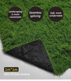 diy artificial moss lawn-New moss (light green thread style) 1m × 1m