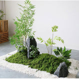 diy artificial moss lawn-New moss (light green thread style) 1m × 1m