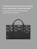 ONEFOREST 3-in-1 Tote Bag Camping Set with Black Ground Mat, Ultralight Foldable Outdoor Kit for Picnic & Travel, Christmas Holiday Practical Gift