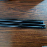 Black Spliced Extension Pole for Rain Gutter Cleaner Rake, 6 Sections Set, Single Segment 42cm, Extra Long Connecting Handle, Spare Replacement Part for Outdoor Roof Drain Leaf Cleaning Equipment In Australia - Darrahopens