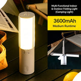 Multifunctional Foldable Camping Light, Waterproof Tent Ceiling Lamp, Christmas & Halloween Backyard Party Decor Light, Hanging & Handheld Dual‑use Outdoor Lantern, 3600mAh Large Capacity Rechargeable Battery In Australia - Darrahopens