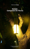 Multifunctional Foldable Camping Light, Waterproof Tent Ceiling Lamp, Christmas & Halloween Backyard Party Decor Light, Hanging & Handheld Dual‑use Outdoor Lantern, 3600mAh Large Capacity Rechargeable Battery