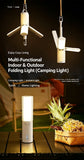 Portable Fold‑able Multi‑purpose Camp Lantern, Hanging Tent Emergency Light, Christmas & Halloween Practical Holiday Present, Handheld Outdoor Night Working Lamp, 4000mAh High‑capacity Rechargeable Battery In Australia - Darrahopens