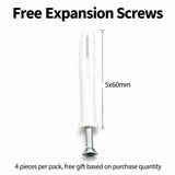 3" Color Zinc Hidden T Bracket 2Pcs w/ 5x60&5x80 Screws