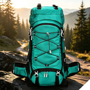 Darrahopens Home & Garden > Travel > Backpacks Large Capacity Nylon Hiking Backpack 60L Green,Adjustable Rucksack With Rain Cover,Ideal for Camping Trekking Travel,Christmas Halloween Outdoor Enthusiast Gift In Australia - Darrahopens