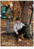 Spacious Nylon Trekking Rucksack 60L Orange,Expandable Backpack With Rain Cover,Suitable for Camping Hiking & Weekend Trip,Christmas Halloween Outdoor Activity Gift