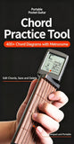 Pocket Guitar Chord Trainer, Portable Guitar Finger Practice Aid, Professional Finger Exercise Tool for Chord & Scale Drills, Beginner Friendly Guitar Accessory, Christmas Halloween Music Lover Gift