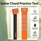 New Pocket Silent Guitar Chord Trainer, Portable Mute Guitar Finger Practice Aid, Self‑Study Tool for Beginner Guitarists, Compact Chord & Scale Exercise Accessory, Christmas Halloween Music Enthusiast Gift In Australia - Darrahopens