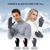 Pineapple Grain Grip Touch‑Compatible Sports Gloves Stable Hold for Fitness Motorbike Tour Mountain Hiking 2 Pcs Black One Size for Christmas Gifting