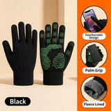 Ergonomic Cut Non‑Slip Touch Screen Gloves Contoured Palm Grip for Gym Hiking Cycling Motorbike Trip 2 Pcs Black One Size Popular Christmas Holiday Gift In Australia - Darrahopens