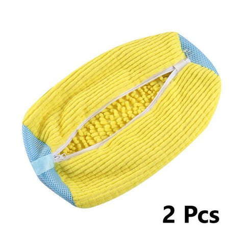 Washing Machine Shoe Laundry Bag Scratch Resistant Shoe Wash Pouch Prevent Deformation Home Use Yellow 2 Pcs Great Christmas Present In Australia - Darrahopens
