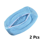 Machine Washable Shoe Protector Bag Anti-Wrinkle Shoe Washing Pouch Home Laundry Use Sky Blue 2 Pcs Suitable for Christmas Gifting