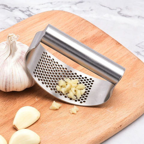 Ring-Style Stainless Steel Garlic Press Manual Garlic Crusher Home Kitchen Garlic Mincer Masher Tool Ideal Christmas Gift In Australia - Darrahopens