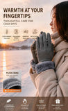 Black 3 Stripes Women's Windproof Thermal Cycling Gloves In Australia - Darrahopens