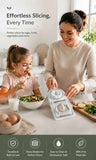 Red & White 2-in-1 Egg Slicer 2Pcs Practical Home Kitchen Gadget Set In Australia - Darrahopens