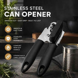 Full Stainless Steel Manual Can Opener Multi Function Kitchen Utensil In Australia - Darrahopens