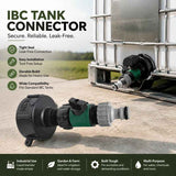 S60*6 Outlet Nipple Connector With Control Valve For IBC Tote In Australia - Darrahopens