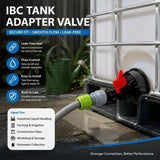 S60*6 Water Tap Nipple + Garden Hose Quick Connect IBC Fitting In Australia - Darrahopens