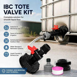 S60*6 Dual Function Fitting For IBC Tote & Water Storage Tank In Australia - Darrahopens