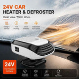 24V Black Truck Heater High Power Windshield Defrost Warmer In Australia - Darrahopens