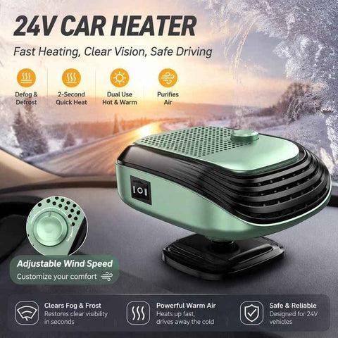 12V White Auto Heating Blower Fast Heating For Sedan Cab In Australia - Darrahopens