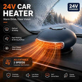 12V Black Gold Car Heater Fast Warm Windshield Defroster In Australia - Darrahopens