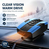 24V Black Truck Heater High Power In-Cab Windshield Defrost Blower In Australia - Darrahopens