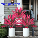 Purple Faux Brazil Wood Dracaena Indoor Greenery Ornament 4 Pack In Australia - Darrahopens