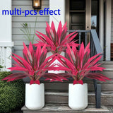 Purple Artificial Dracaena Tree Table & Backyard Decor 6 Pack In Australia - Darrahopens