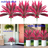 Purple Artificial Dracaena Tree Indoor Outdoor Floral Display 10 Pack In Australia - Darrahopens