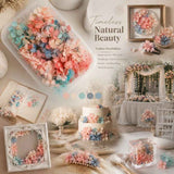 Gradient Preserved Hydrangea DIY Craft Dried Flower Material Dreamy Tone 5g Box In Australia - Darrahopens